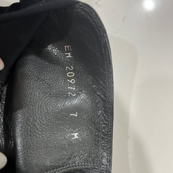 Stuart Weitzman Black leather boots Size 7 M equestrian Style - Picture 9 of 10